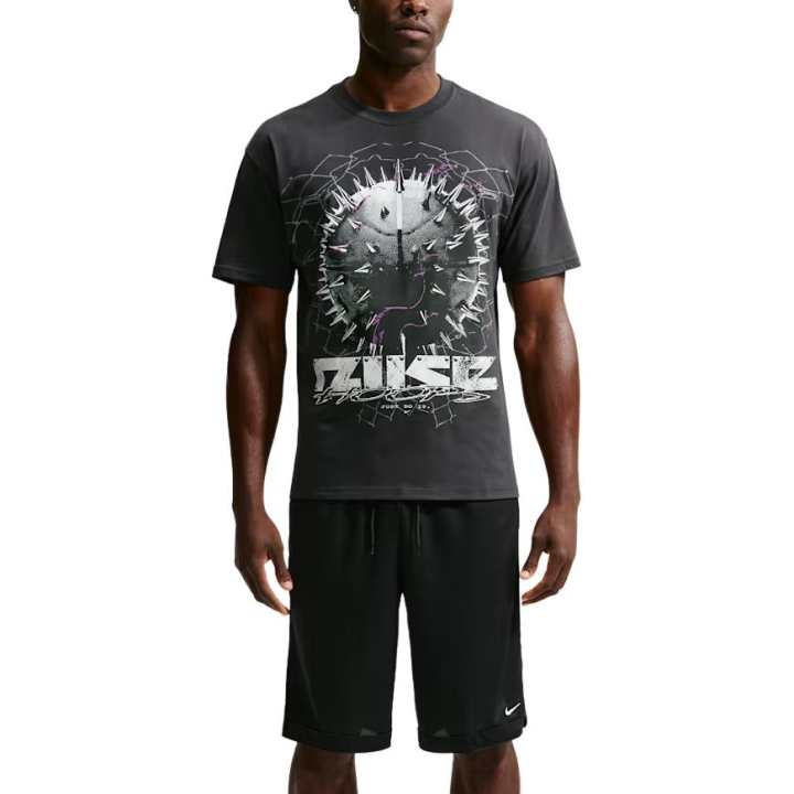 Nike Nike Basketball Jerseys Men's Dark Gray Black Moderate