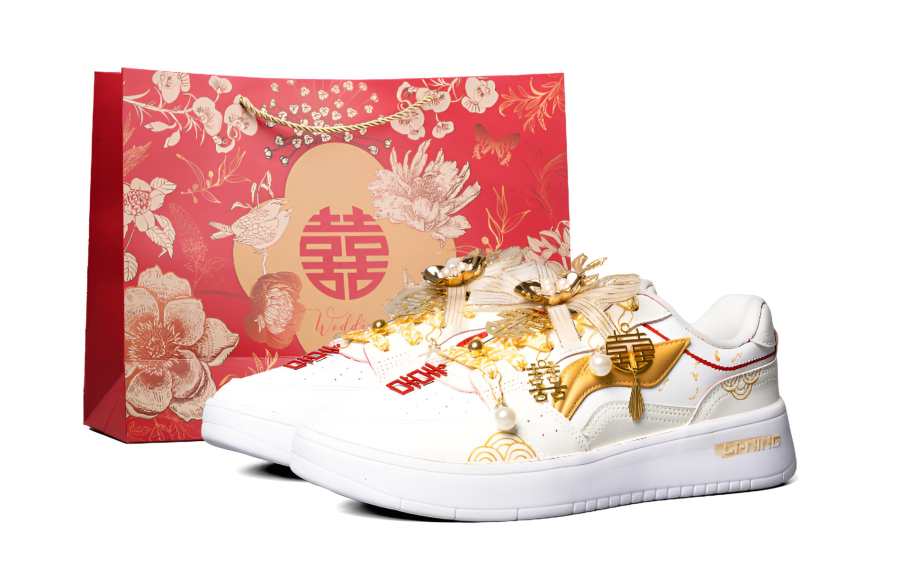 Li-Ning Li Ning Sycee Skateboard Shoes Unisex Low Top White
