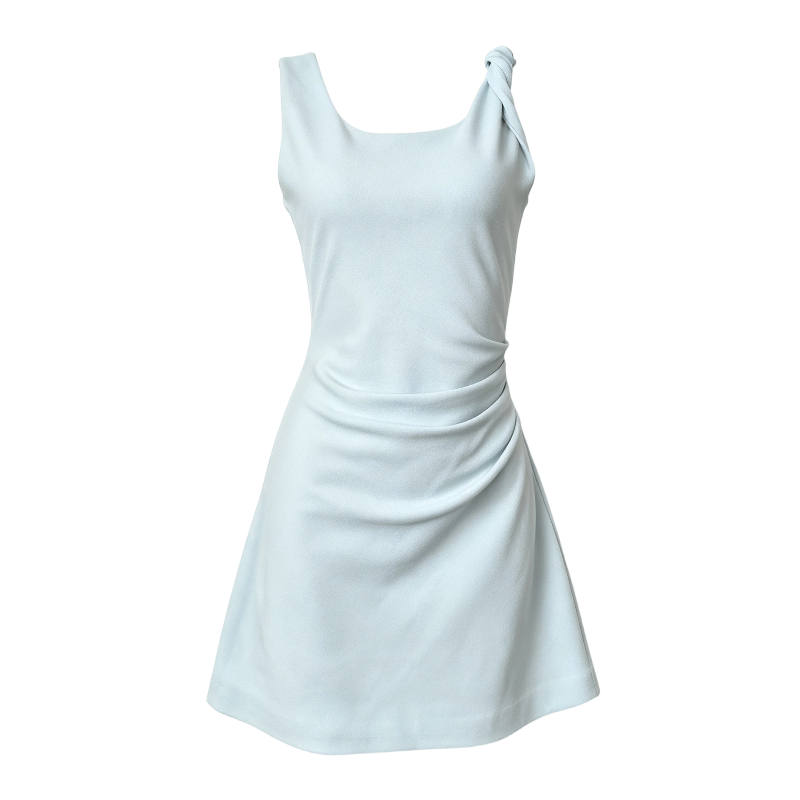CPAURA Slip Dresses Women's Mint Green Moderate Short Skirt A Line Skirt