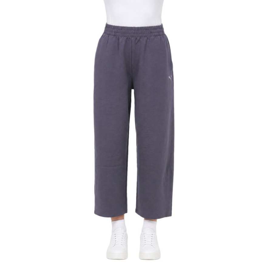 PUMA Casual Pants Women's Gray Purple Moderate