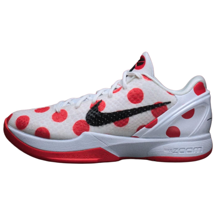 Nike Nike Zoom Kobe 6 Basketball Shoes Unisex White Red