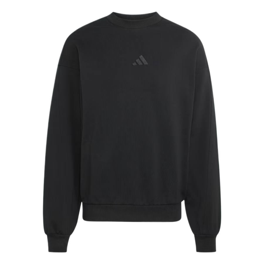 Adidas Adidas Sportswear Sweatshirts Men's Black Crew Neck Moderate