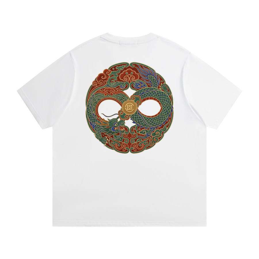 CLOT T Shirts Unisex Crew Neck Moderate Straight Fit