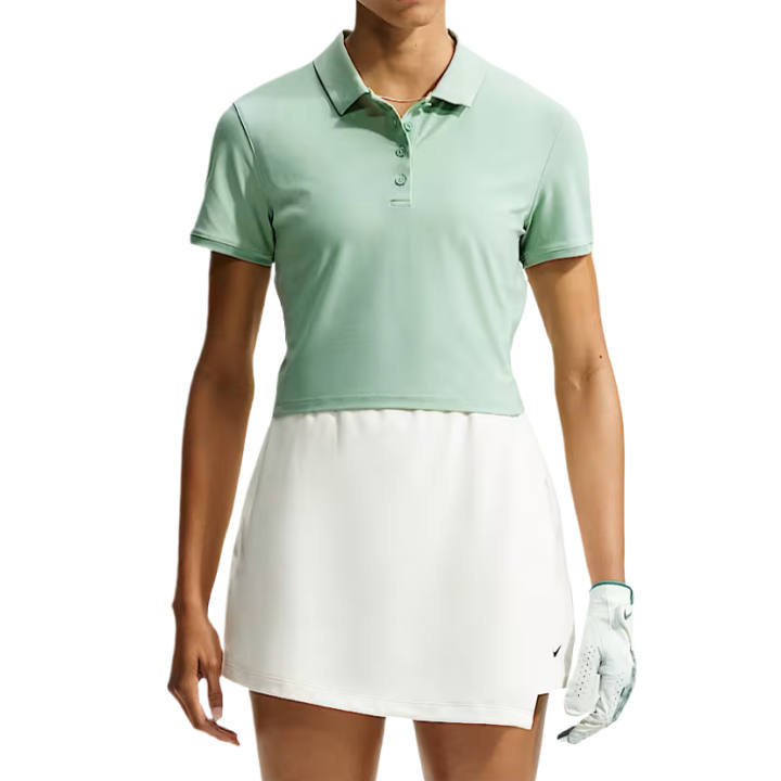 Nike Nike Victory Golf Clothing Women's Steam/White Polo Collar Moderate