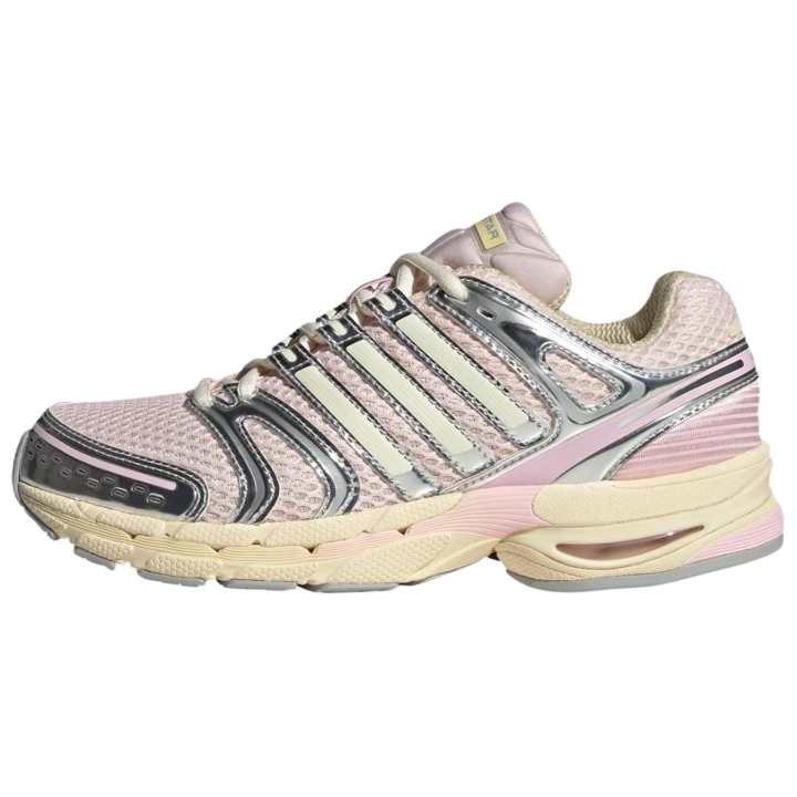 Adidas Adidas Adistar Control 5 Running Shoes Women's Warm Vanilla/Transparent Pink/Silver Metallic