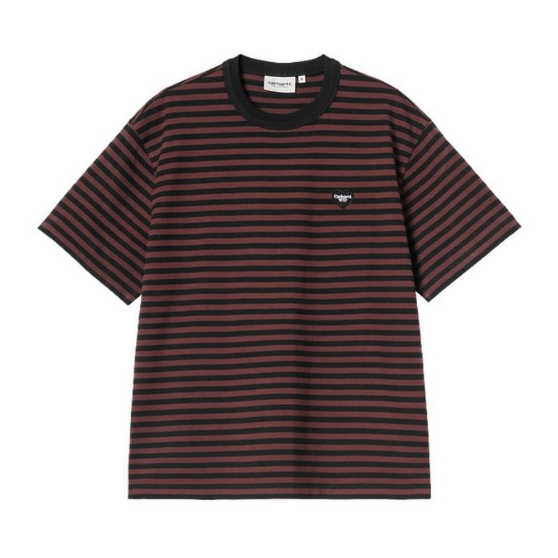 Carhartt WIP T Shirts Women's Crew Neck Moderate Straight Fit