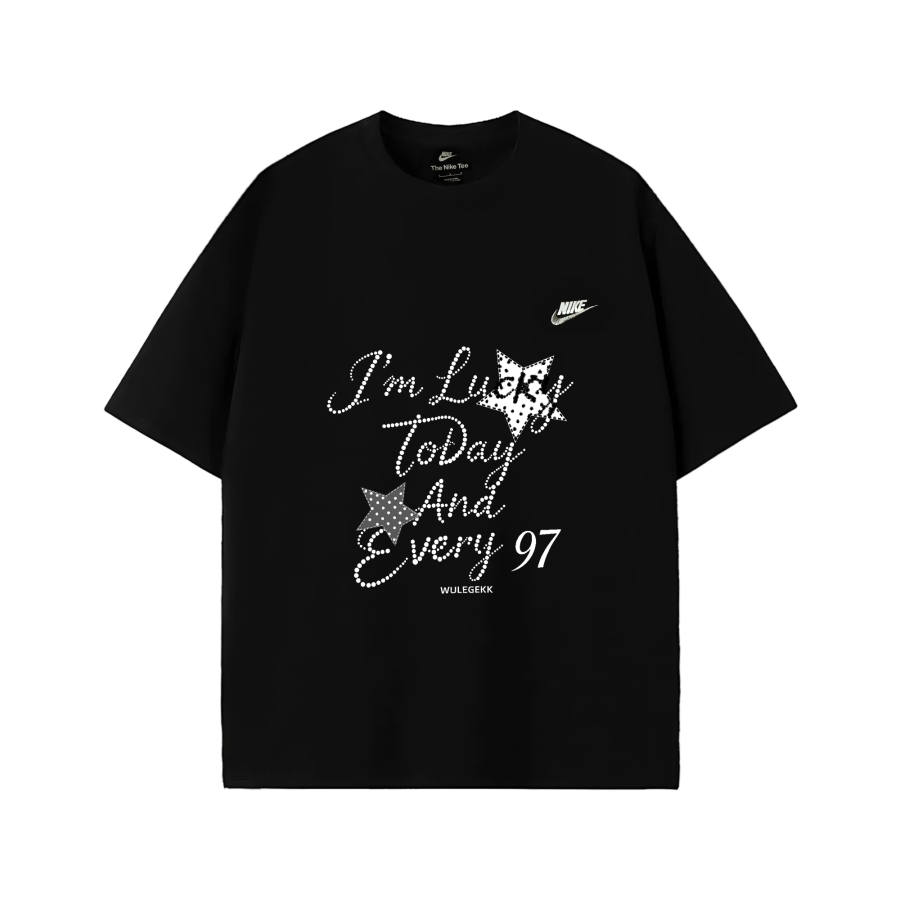 Nike Nike Sportswear Club T Shirts Unisex Black Crew Neck Moderate Other