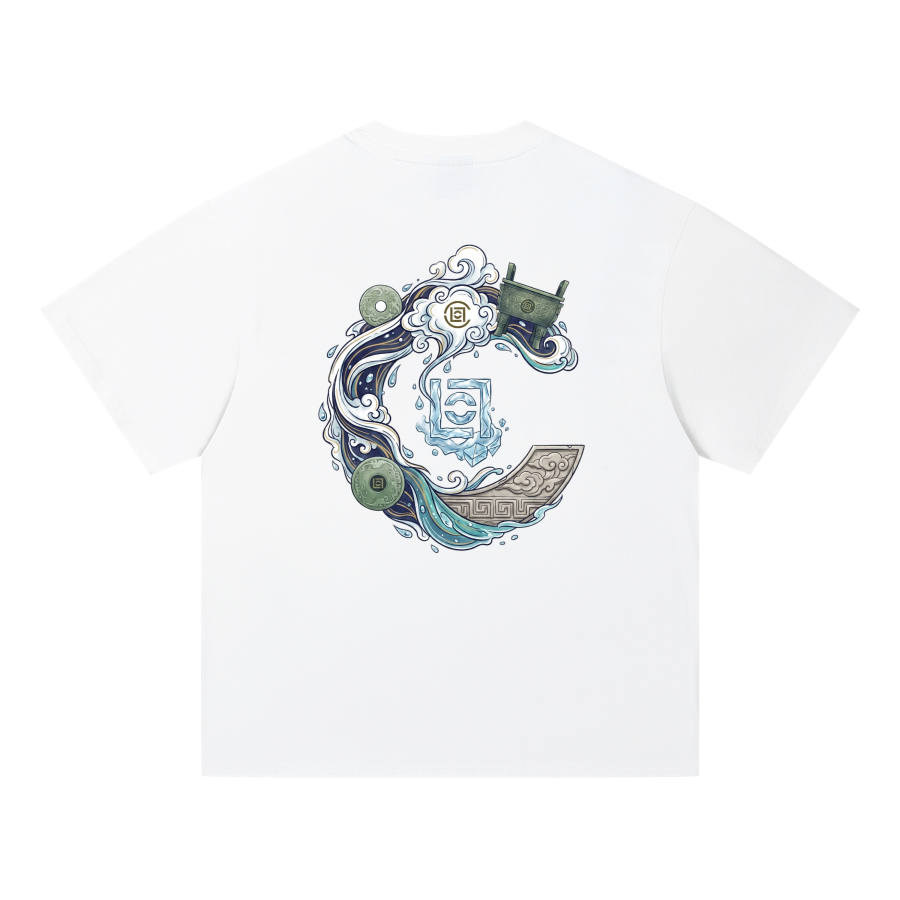 CLOT T Shirts Unisex Crew Neck Moderate Straight Fit