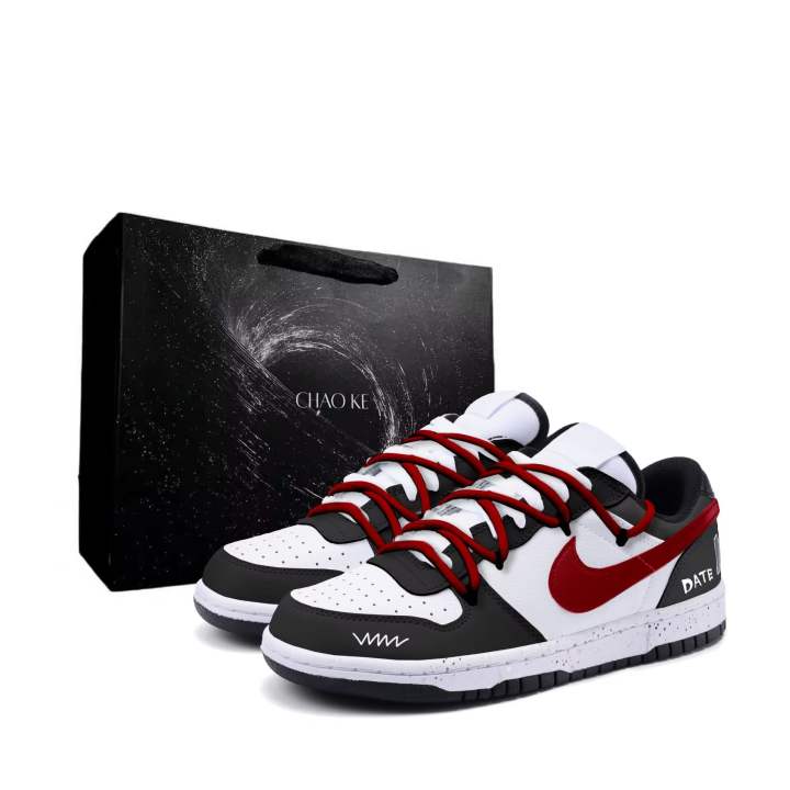 Nike Nike Big Skateboard Shoes Men's Low Top Red