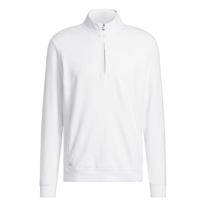 Adidas Adidas Sweatshirts Men's White Stand Collar Moderate