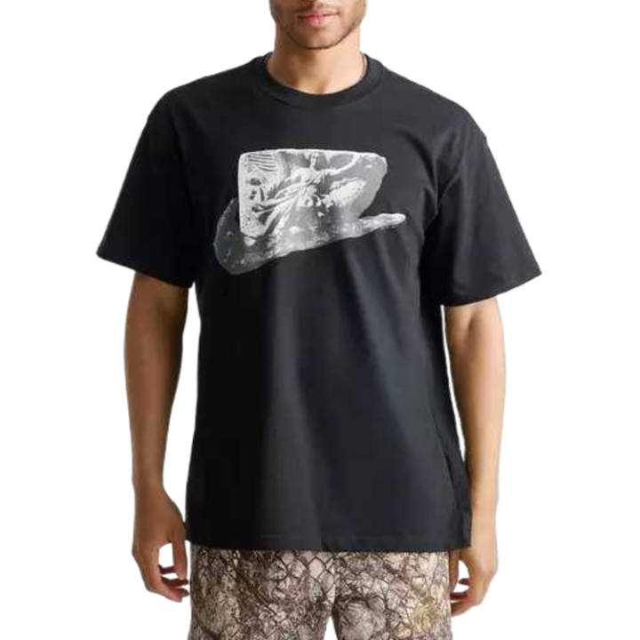 Nike Nike Sportswear T Shirts Men's Black Crew Neck Moderate