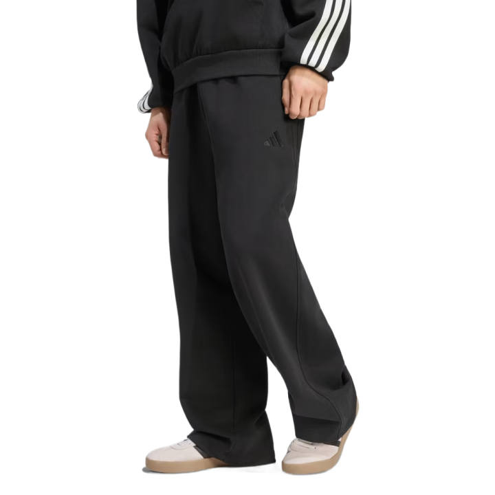 Adidas Adidas Sports Pants Men's Black Moderate Wide Leg Pants