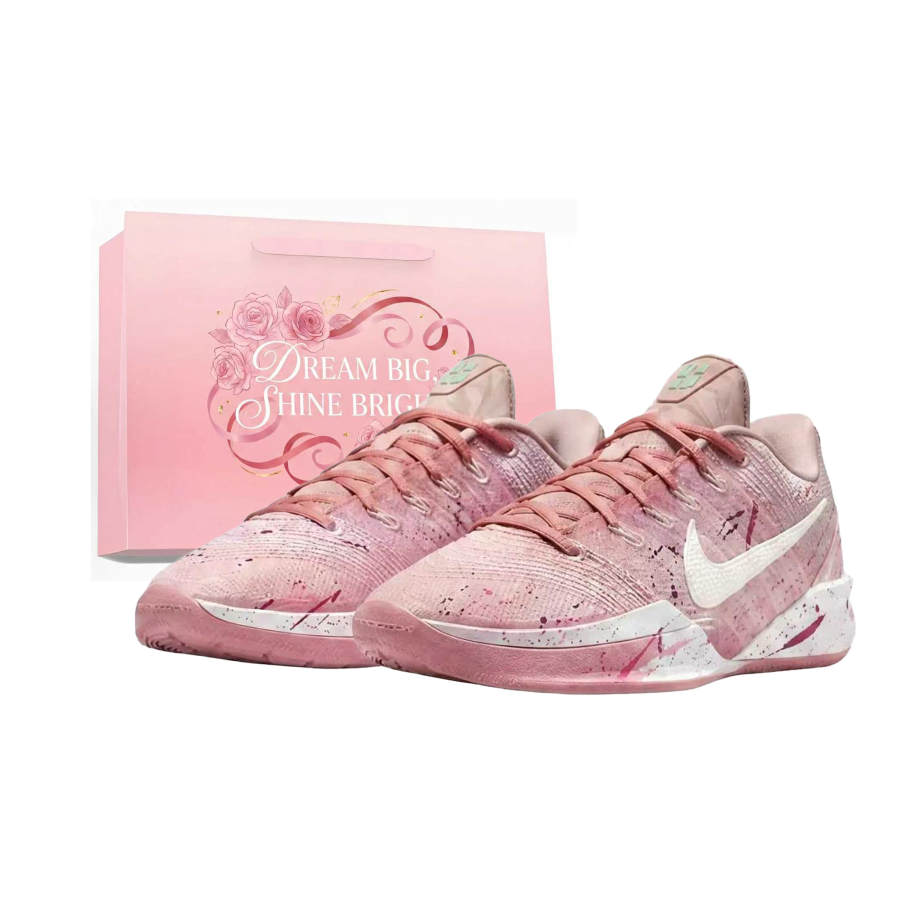 Nike Nike Sabrina 3 Basketball Shoes Unisex Low Top Pink/White