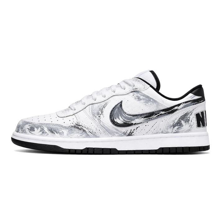 Nike Nike Big Skateboard Shoes Unisex Low Top Gray