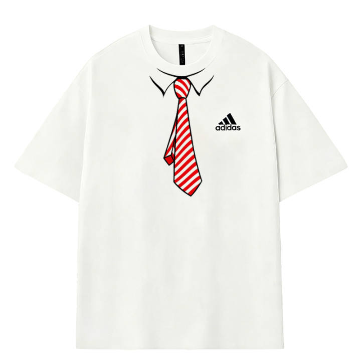 Adidas Adidas MUST HAVES T Shirts Men's White Crew Neck Moderate