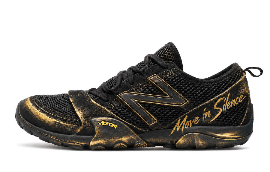 New Balance New Balance MT10O Running Shoes Unisex Low Top Black/Gold