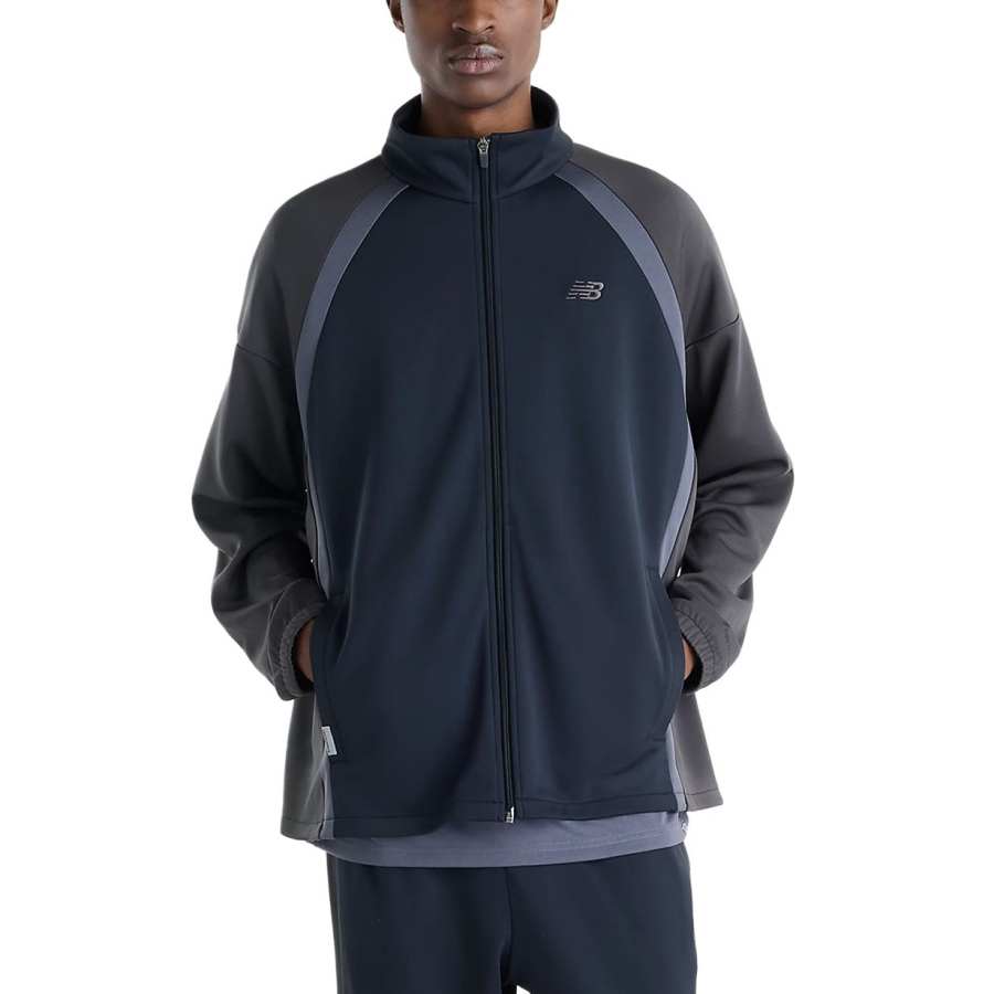 New Balance New Balance Jackets Men's Black Stand Collar Moderate
