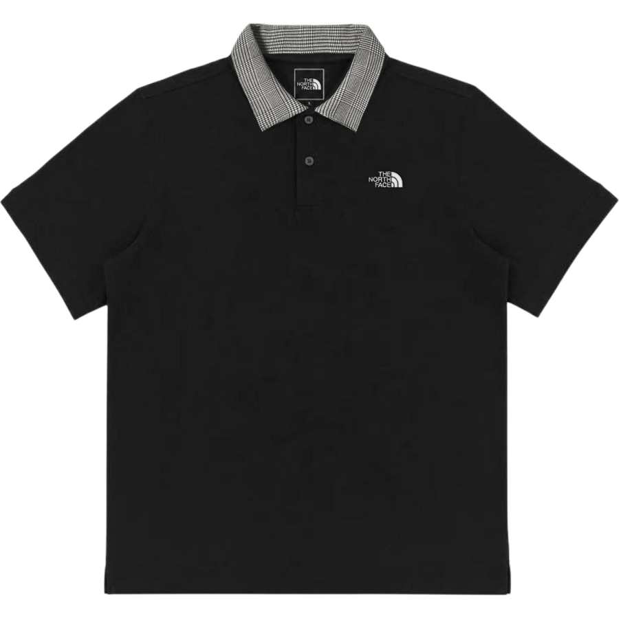 THE NORTH FACE Polo Shirts Men's Cosmic Black Polo Collar Moderate