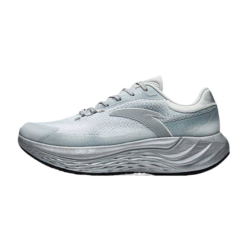 ANTA Travel Step 1 City Running Shoes Men's Low Top Papyrus White/Cumulus Gray/Castle Gray