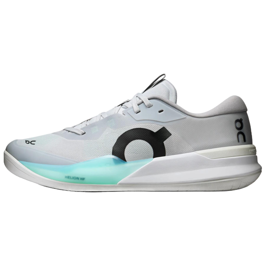 On THE ROGER Pro 3 Tennis Shoes Men's Low Top Gray Black Blue