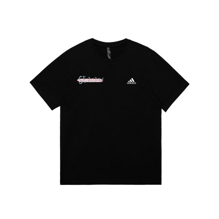 Adidas Adidas MUST HAVES T Shirts Unisex Black Crew Neck Moderate Straight Fit