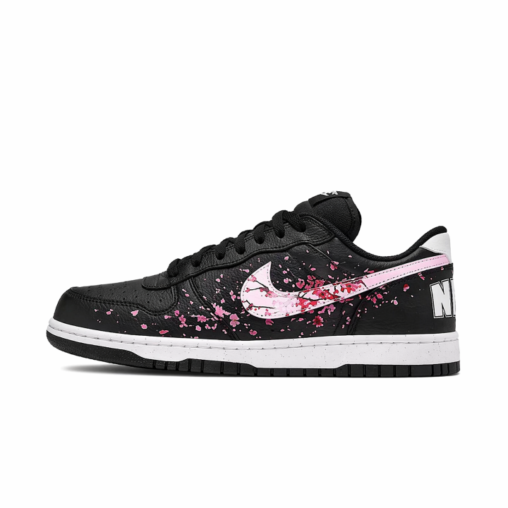 Nike Nike Big Low Lux Skateboard Shoes Men's Low Top Black Pink