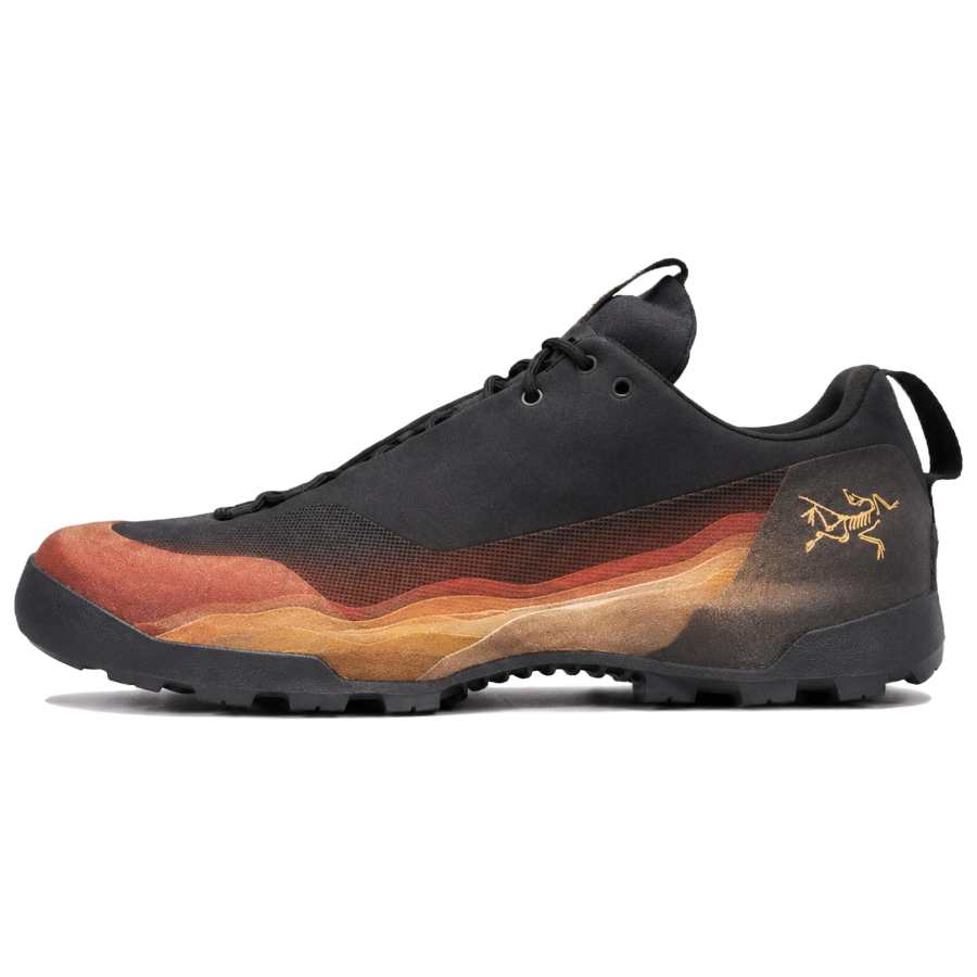 Arcteryx KONSEAL Mountaineering & Hiking Shoes Men's Low Top Black/Orange/Yellow