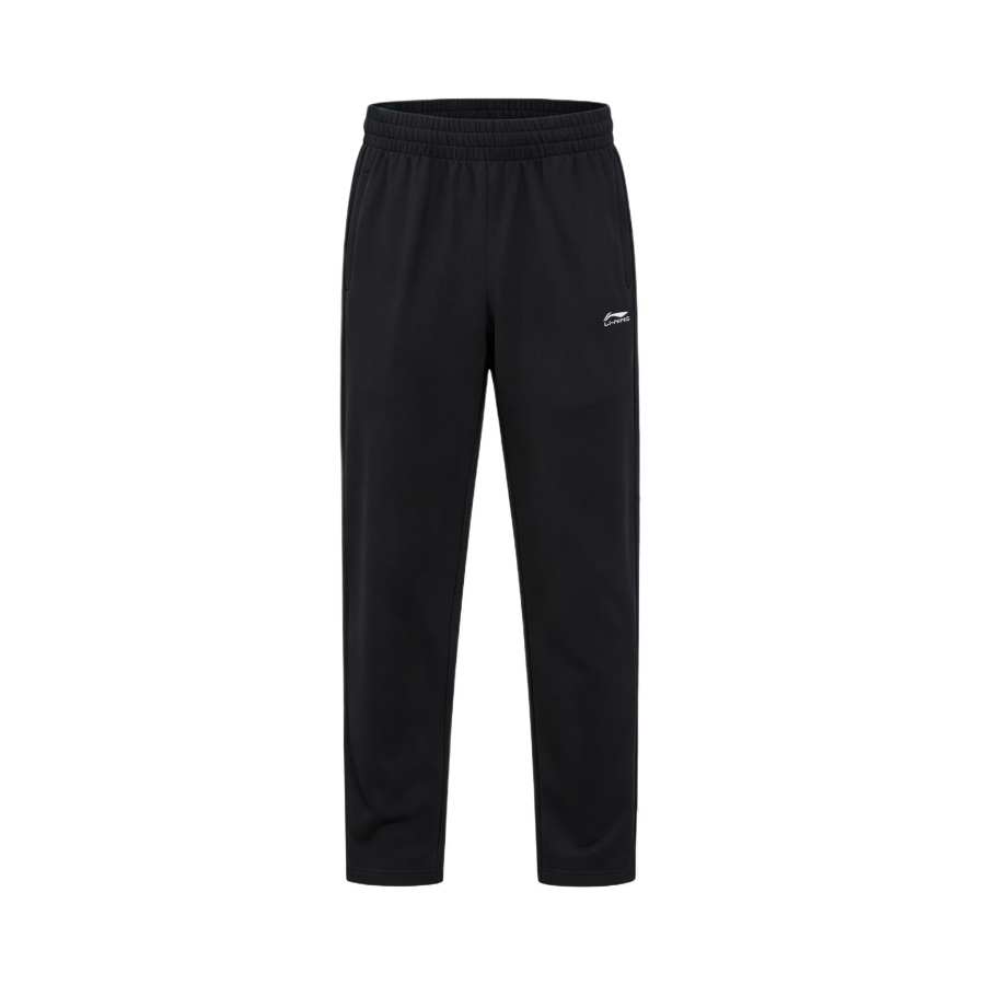 Li-Ning Li Ning Knitted Sweatpants Men's Black Moderate Straight Fit Pants