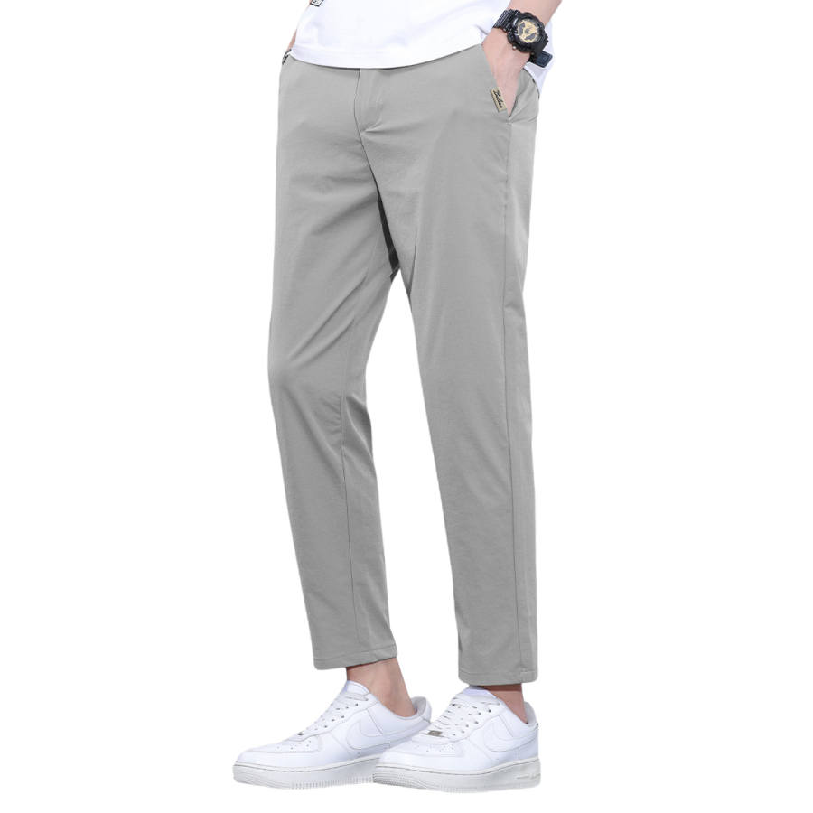 BALENO Casual Pants Men's Thin Straight Fit Pants