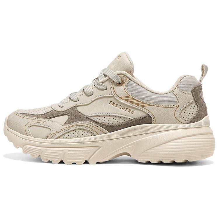 Skechers Street Chunky Sneakers Women's Low Top Natural/Taupe