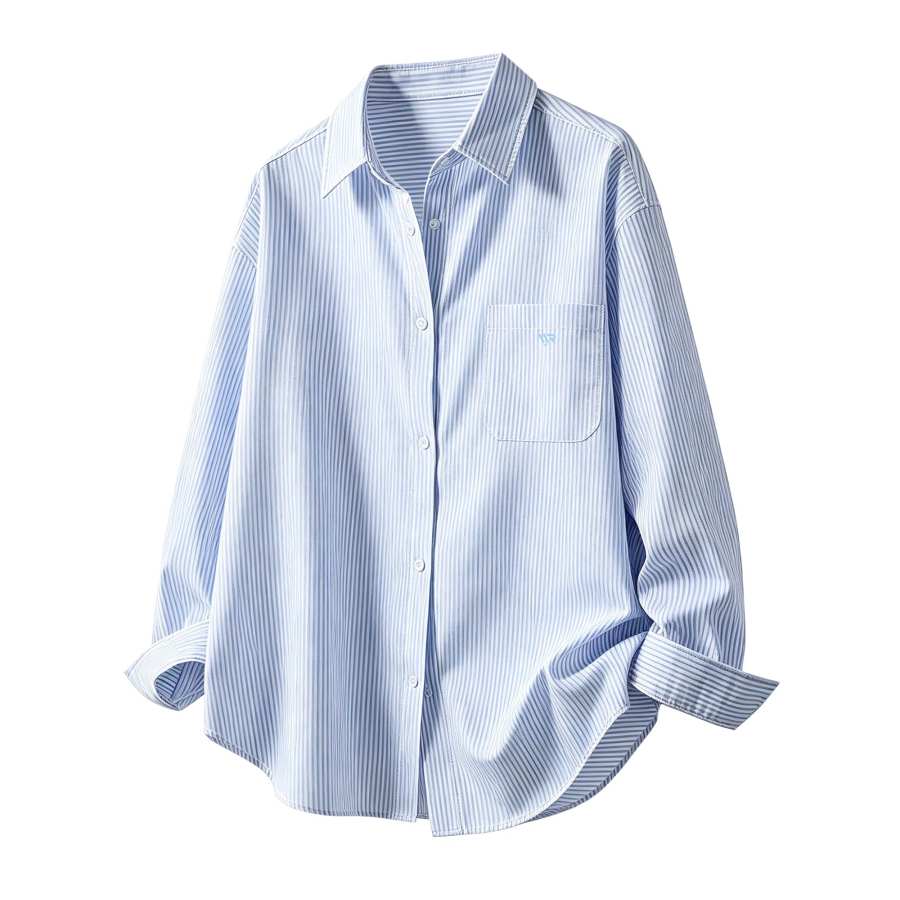 WARRIOR WARRIOR Shirts Women's Lapel Moderate Straight Fit