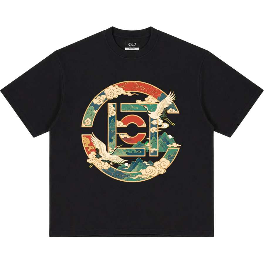 CLOT T Shirts Unisex Crew Neck Moderate Straight Fit