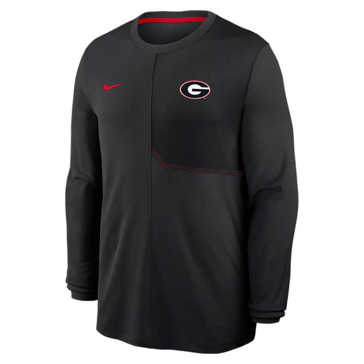 Nike Nike Dri Fit College T Shirts Men's Black Crew Neck