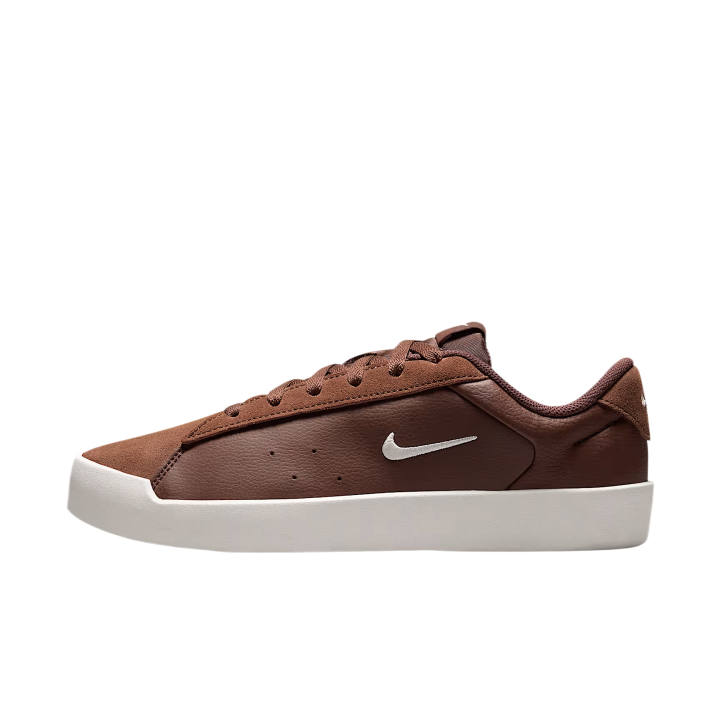 Nike Nike COURT HERITAGE Skateboard Shoes Women's Low Top Light Chocolate/Phantom/Sail White