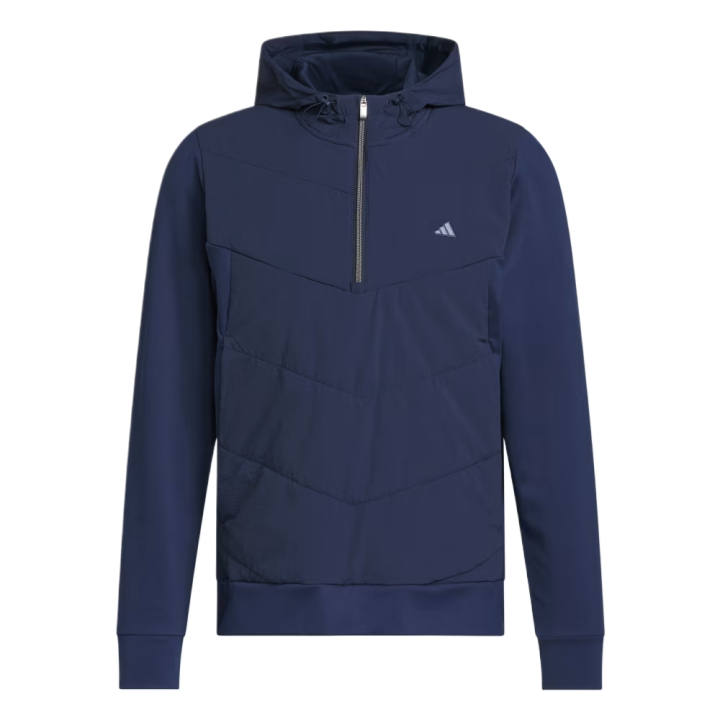 Adidas Adidas Jackets Men's Collegiate Marine Blue Hooded Non Detachable Moderate