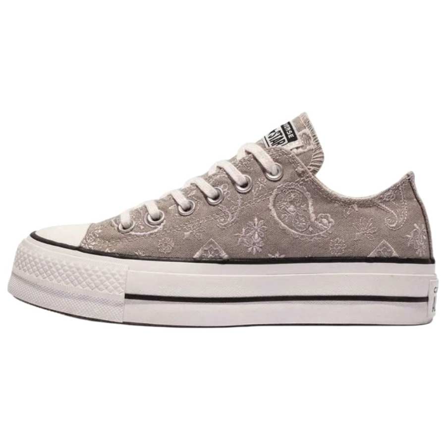 Converse All Star Lift Canvas Shoes Women's Low Top Brown