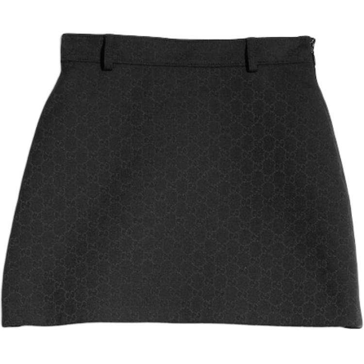 GUCCI Skirts Women's Black Short Skirt