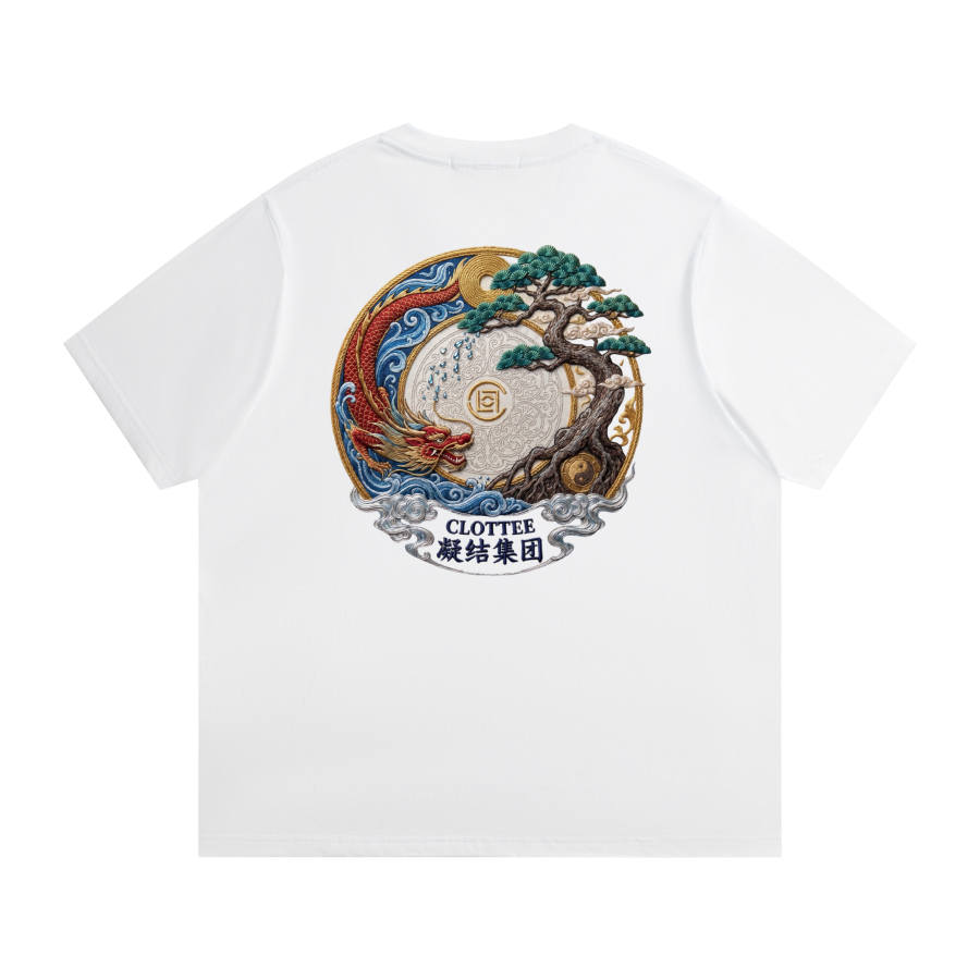 CLOT T Shirts Unisex Crew Neck Moderate Straight Fit
