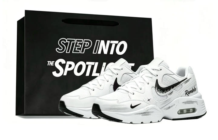 Nike Nike Air Max Fusion Running Shoes Unisex Low Top Black