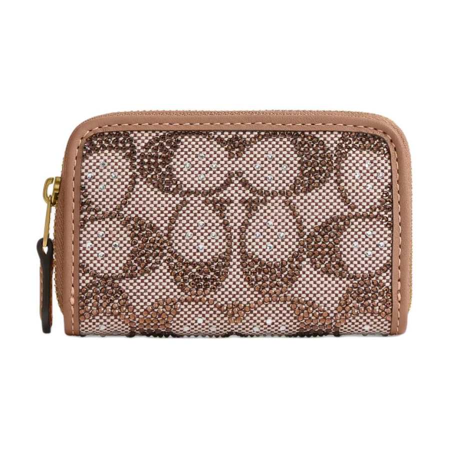 COACH COACH Essential Card Holders Mushroom Coffee