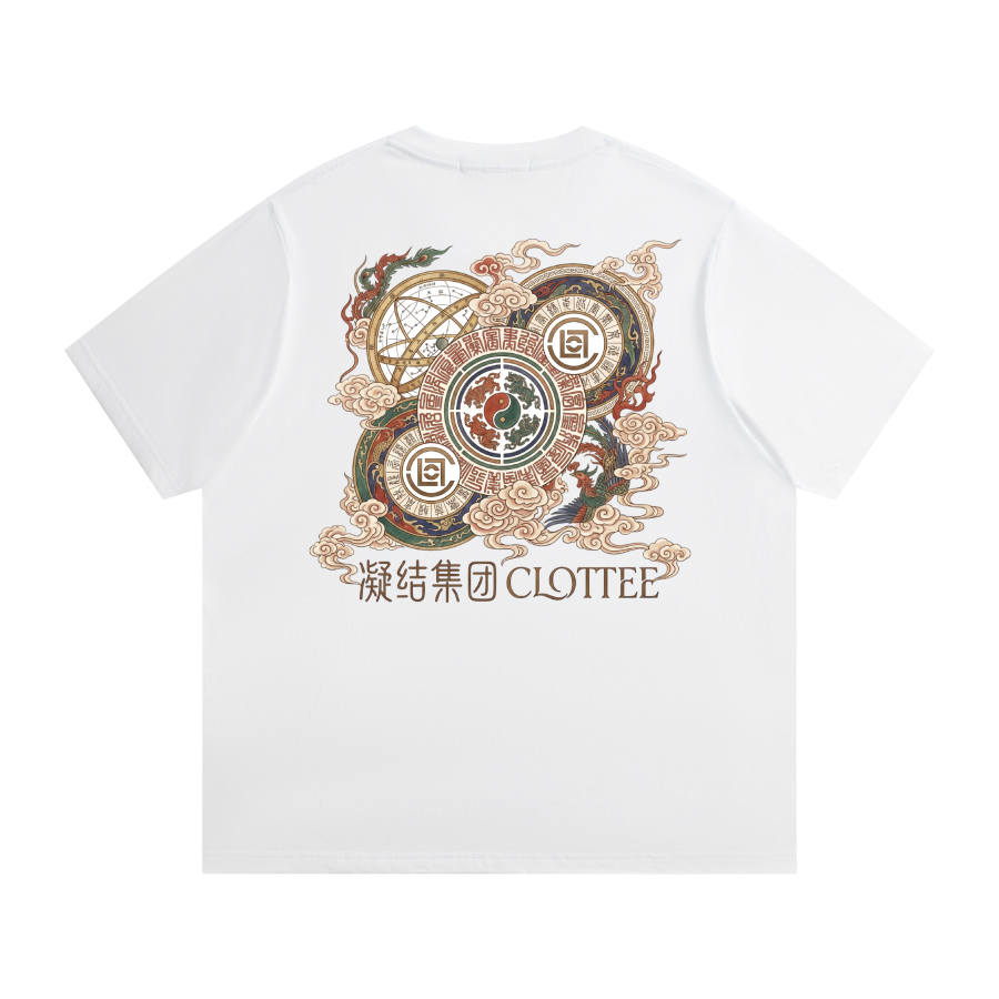 CLOT T Shirts Unisex Crew Neck Moderate Straight Fit