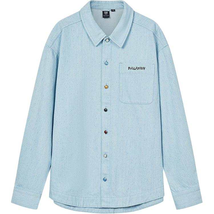 Palladium Shirts Men's Lapel Moderate Straight Fit