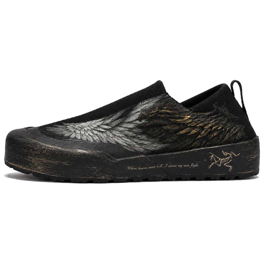 Arcteryx KRAGG Casual Shoes Men's Low Top White/Yellow