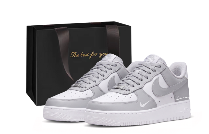 Nike Nike Air Force 1 Skateboard Shoes Unisex Low Top White Blue