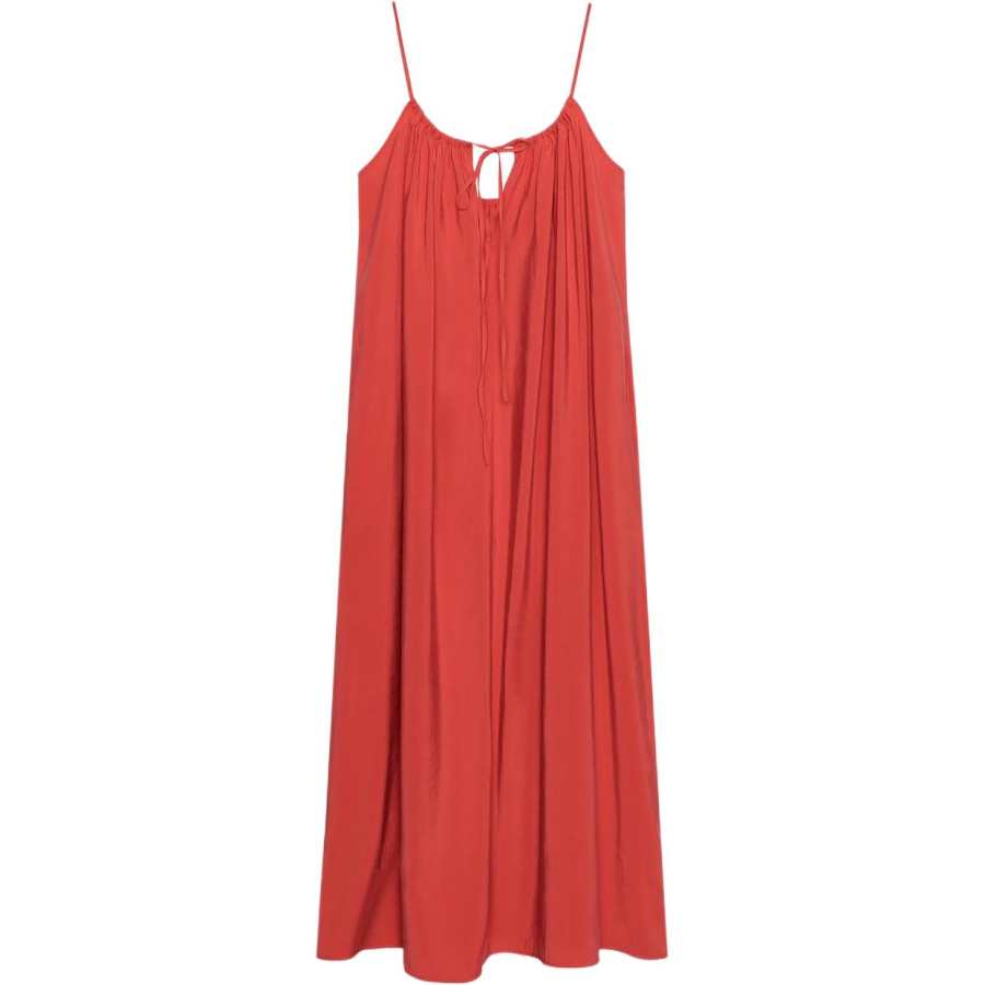 ZARA Slip Dresses Women's Red/Coral Moderate