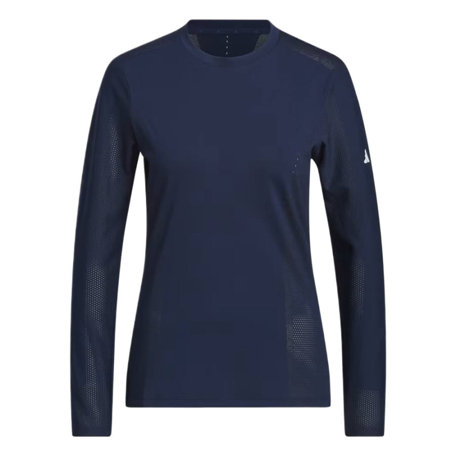 Adidas Adidas T Shirts Women's Collegiate Marine Blue Crew Neck Moderate