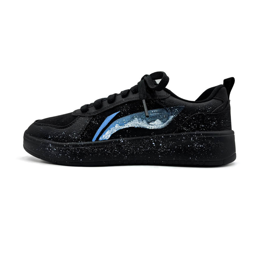 Li-Ning Li Ning Skateboard Shoes Men's Low Top Blue, White