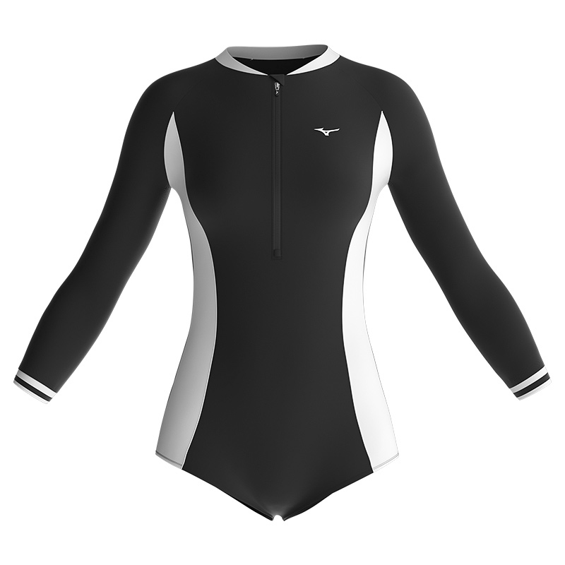 Mizuno One Piece Swimsuits Women's Black