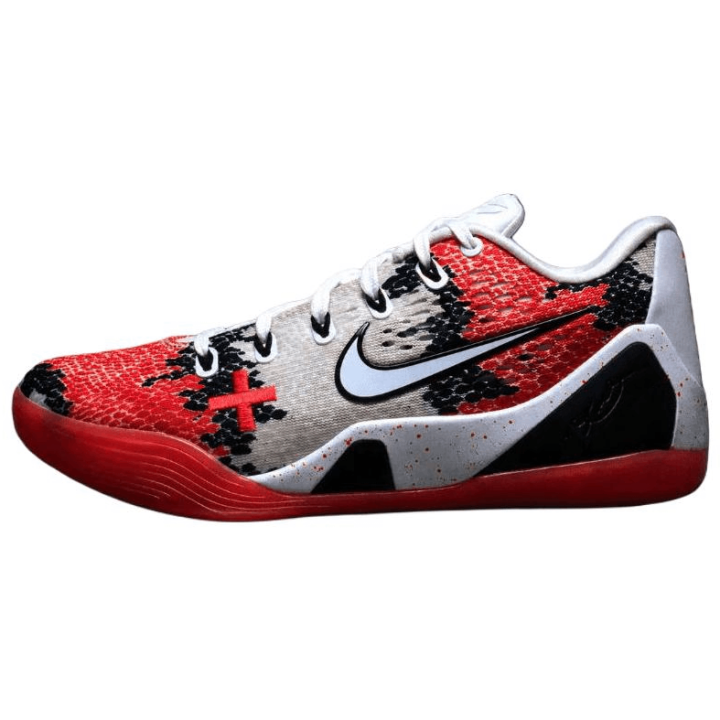 Nike Nike Kobe 9 Basketball Shoes Unisex Low Top Red White