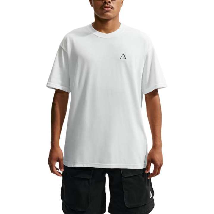 Nike Nike ACG Quick Dry T Shirts Men's Peak White Crew Neck